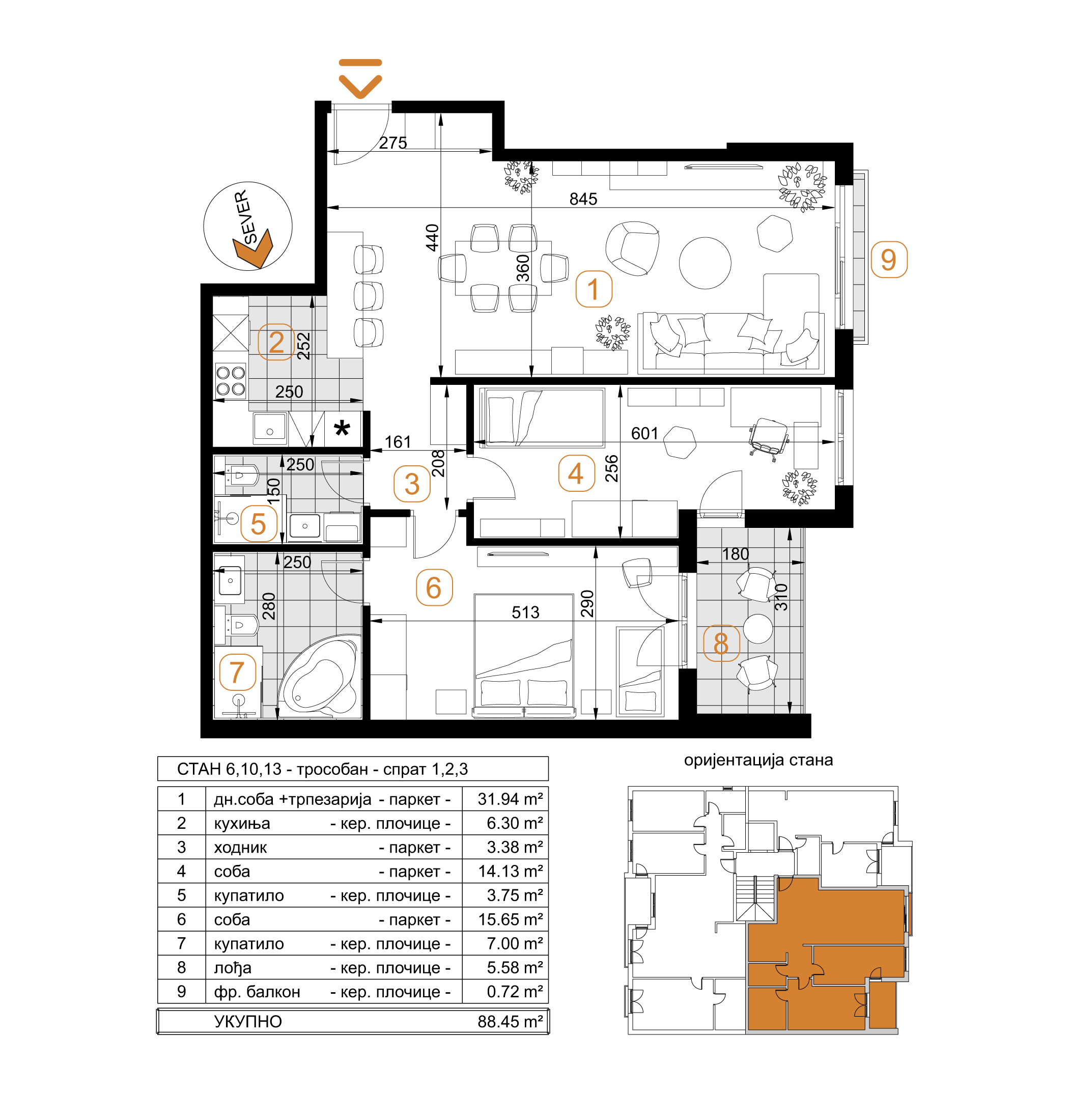 Stan 10 | Republic Residence | Godex Gradnja