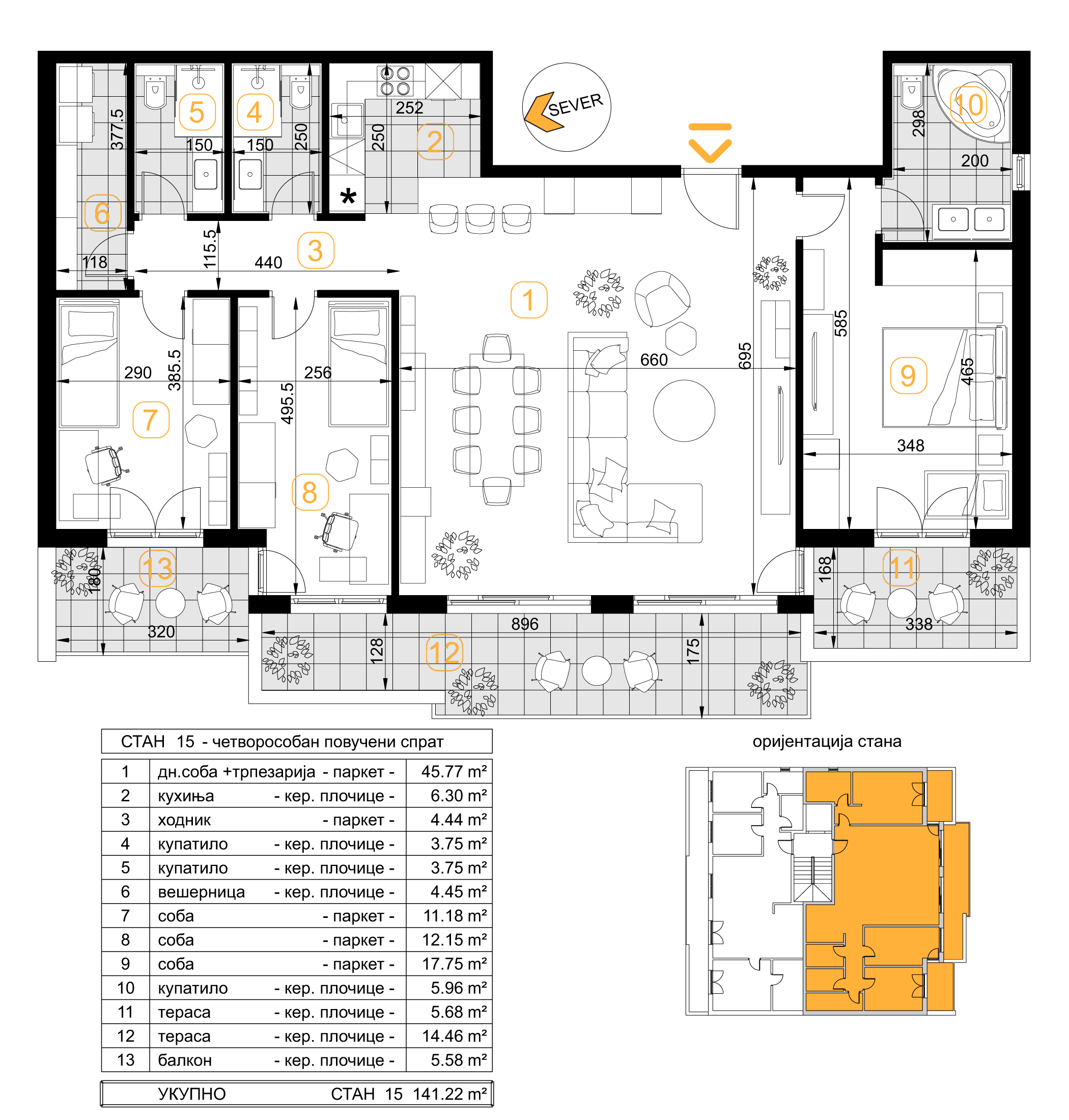 Stan 15 | Republic Residence | Godex Gradnja