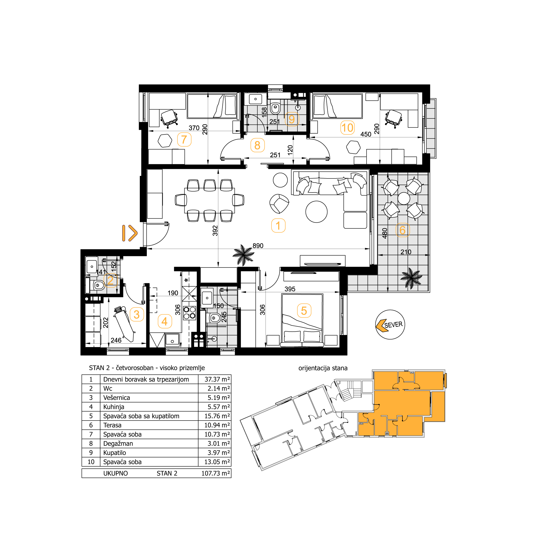 Stan 2 | Topčider Residence | Godex Gradnja